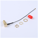 Kinghelm SMA Female to Fourth-Generation IPEX RG081 Black Cable--KH-SMAKW-IPEX4-RG0.81-B90