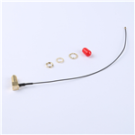 Kinghelm SMA Female to Fourth-Generation IPEX RG081 Black Cable--KH-SMAKW-IPEX4-RG0.81-B180