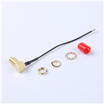 Kinghelm SMA Female to Fourth-Generation IPEX RG113 Black Cable--KH-SMAKW-IPEX4-RG1.13-B80