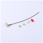 Kinghelm SMA Female to Fourth-Generation IPEX RG113 Black Cable--KH-SMAKW-IPEX4-RG1.13-B140