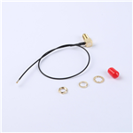 Kinghelm SMA Female to Fourth-Generation IPEX RG113 Black Cable--KH-SMAKW-IPEX4-RG1.13-B250