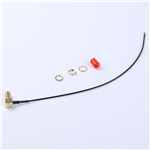 Kinghelm SMA Female to Fourth-Generation IPEX RG137 Black Cable--KH-SMAKW-IPEX4-RG1.37-B200