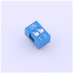 2.54mm Dip switch, 2P, KH-BM2.54B-2P