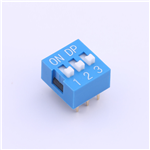 2.54mm Dip switch, 3P, KH-BM2.54B-3P