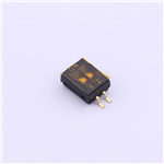 1.27mm Dip switch, 2P, SMD, KH-BM-SMT1.27-2P