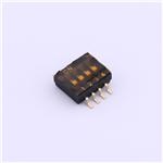 DSHP04TS-S HRO/XKB Connectivity/DIP Benchmark against--Kinghelm Dip Switch KH-BM-SMT1.27-4P