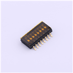 1.27mm Dip switch, 8P, SMD, KH-BM-SMT1.27-8P
