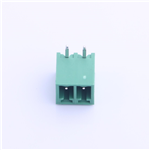 Pluggable Terminal Block, 3.81mm pitch, 2 pin, 8A 300V, KH-15EDGRC-3.81-2PG