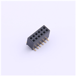 1.27mm Female Header Connector, 2X6P, KH-1.27FH-DZ2X6P-H4.3-SMT