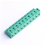 Pluggable Terminal Block, 7.62mm pitch, 10 pin, 15A 300V, KH-ZBK300R-10P-7.62G
