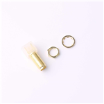 RF Coaxial Connector 14 Teeth Positive Pin Straight SMA Female Pin Board End KH-SMA-K513-14G