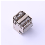 USB Type-A Connector, Female, KH-2AF90CB-17JB