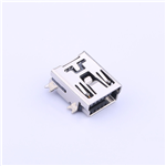USB Micro-B Connector, Female, SMD, KH-Mini-SMT-5P-CU