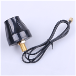 WiFi Rubber Antenna,2.15 dBi,Black,KH-SMA(J)-2.4G-RG174-L1M