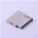 SD Card Connector, 2.8mm, SD card seat plug-in board, KH-SD2825-B