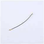 Generation IPEX (dual-head) Jumper, RG081, L=80mm--KH-081-TX80-IPEX