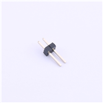 Pin Header Connector, 1X2P, 1A,  KH-1.27PH180-1X2P-L7.2