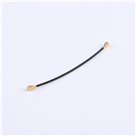 IPEX(Dual Head) Patch Cable RG113 Black Cable Length 50MM--KHA(RG1.13)-TX50B-IPEX