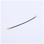 IPEX(Dual Head) Patch Cable RG113 Black Cable Length 60MM--KHA(RG1.13)-TX60B-IPEX