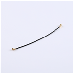 IPEX(Dual Head) Patch Cable RG113 Black Cable Length 70MM--KHA(RG1.13)-TX70B-IPEX