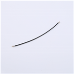 IPEX4 (ثنائي الرأس) كابل التصحيح RG113 طول الكابل الأسود 90 مم - KH-113-TX90B-IPEX4