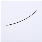 IPEX4 (ثنائي الرأس) كابل التصحيح RG113 طول الكابل الأسود 100 مم - KH-113-TX100B-IPEX4