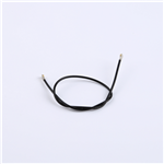 IPEX4(Dual Head) Patch Cable RG113 Black Cable Length 160MM--KH-113-TX160B-IPEX4