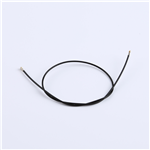 IPEX4 (ثنائي الرأس) كابل التصحيح RG113 طول الكابل الأسود 250 مم - KH-113-TX250B-IPEX4