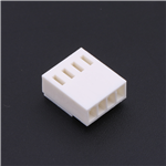 Crimp Terminal Shell 2.54mm Pitch 1x4p Connector Housing, KH-A2510KZ-04Y