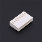 Crimp Terminal Shell 2.54mm Pitch 1x8p Connector Housing, KH-A2510KZ-08Y
