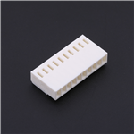 Crimp Terminal Shell 2.54mm Pitch 1x10p Connector Housing, KH-A2510KZ-10Y