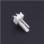 Wire-to-Board Connector, 2.54mm Pitch, 1x2P, KH-HX2.54-02GW