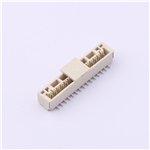 Wire-to-Board Connector, 1.25mm Pitch, 1x15P, Vertical SMT, KH-A1252VS-15P-CAP