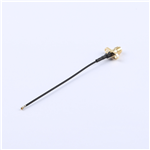 Kinghelm SMA Female to Fourth Generation IPEX RG1.37, 90mm,KH-FL2SMAK-IPEX4-RG1.37-B90