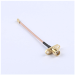 Kinghelm SMA Female to First-Gen IPEX RG178 Brown Wire,60mm,KH-FL2SMAK-IPEX-RG178-60