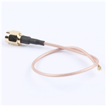 Kinghelm SMA Male To IPEX, RG1.78,180mm,KH-SMAJ-IPEX-RG1.78-180