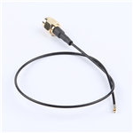 Kinghelm SMA Male To IPEX Fourth-Generation, RG1.37,250mm,KH-SMAJ-IPEX4-RG1.37-B250