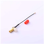 RF Cable Assemblies,IPEX to SMA Female,Black Color,KH-IPEX-SMAKWE-Q80H