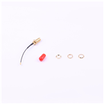 RF Cable Assemblies,3 Gen IPEX to SMA Female,RG081,Black Color,50mm,KH-IPEX3-SMA-RG081-50mm