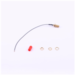 RF Cable Assemblies,4 Gen IPEX to SMA Female,RG081,150mm,KH-IPEX4-SMA-RG081-150mm