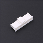 Crimp Terminal Shell, 2.5mm Pitch, 1x10P, KH-A2508-10Y