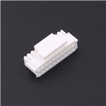 Crimp Terminal Shell, 2mm Pitch, 2x10P, KH-A2009-2X10Y