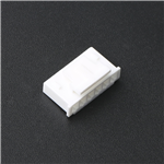Crimp Terminal Shell, 2.5mm Pitch, 1x6P, with Locking Buckle, KH-A2504-06Y