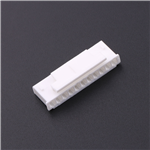 Crimp Terminal Shell, 2.5mm Pitch, 1x11P, with Locking Buckle, KH-A2504-11Y