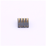 Button And Strip Battery Connector, SMD, KH-12701-4P170