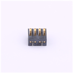 Button And Strip Battery Connector, SMD, KH-12701-4P225