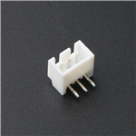 2.54mm Pitch Wire-to-Board Connector, 1x3P, Locating Angled Pin, KH-A2504-R-03AWD