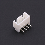 2.54mm Pitch Wire-to-Board Connector, 1x4P, Locating Angled Pin, KH-A2504-R-04AWD