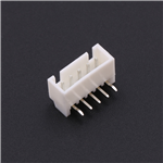 2.54mm Pitch Wire-to-Board Connector, 1x5P, Locating Angled Pin, KH-A2504-R-05AWD