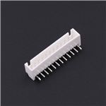 2.54mm Pitch Wire-to-Board Connector, 1x12P, Locating Angled Pin, KH-A2504-R-12AWD